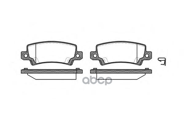 Колодки торм.диск. Corolla 02- Road house арт. 287402