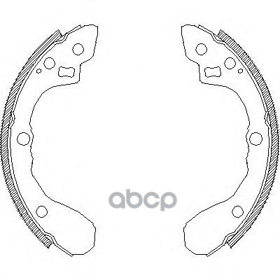 Колодки тормозные бараб. Rio 08/00- Road house арт. 408000