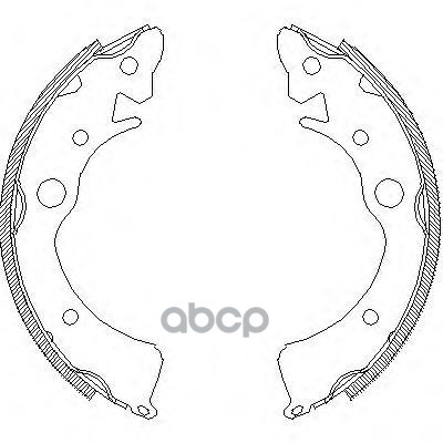 Колодки Торм.барабанные Road house арт. 409600