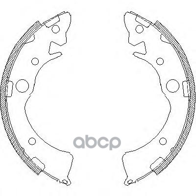 Колодки Торм.барабанные Road house арт. 409601