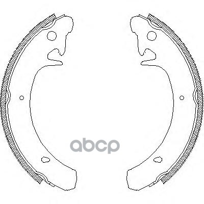 Колодки торм.бараб. Lada 2108  21099  2110 ... Road house арт. 412900