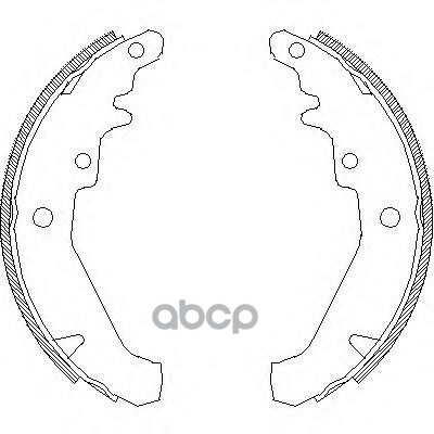 Колодки торм. бараб. Siena 98- Road house арт. 413900