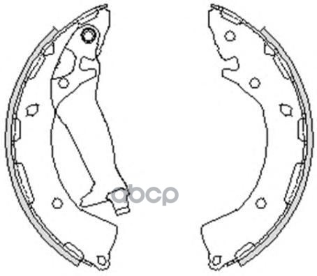 Колодки торм.бараб. I20 Road house арт. 424800