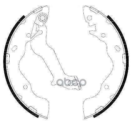 Колодки торм.бараб. (стоян.торм.) KIA SOUL (AM) (02/09-) Road house арт. 428700