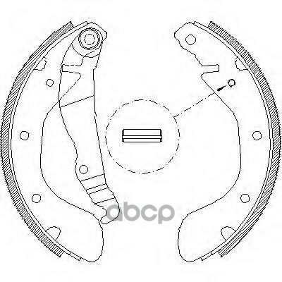 Колодки Торм.барабанные Road house арт. 430700