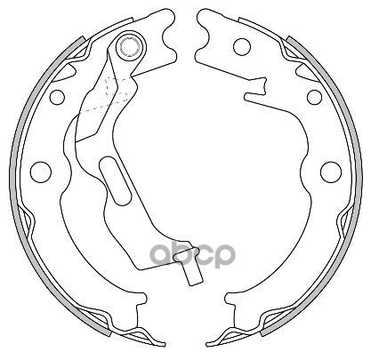 Колодки торм.бараб. стоян. тормоза Epica Road house арт. 462700