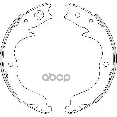 Колодки торм. бараб. (H/B) Road house арт. 474800