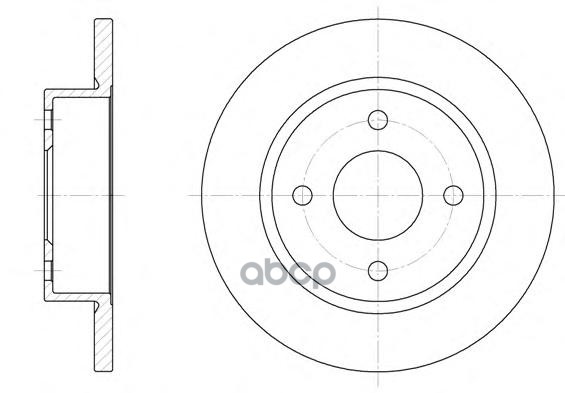 Диск тормозной Road house арт. 604700