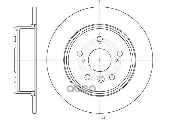 Диск торм. задн. Lexus RX300 (00-03) Road house арт. 6112800