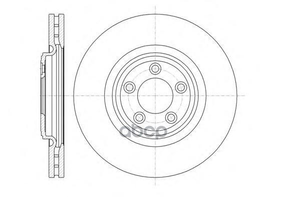 Диск Торм Пер Вент. Jaguar Xf (08-) Road house арт. 6137410