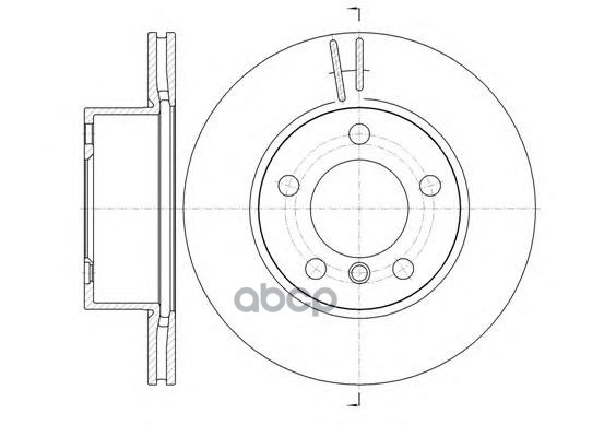 Диск торм. BMW 1 series Road house арт. 6144810