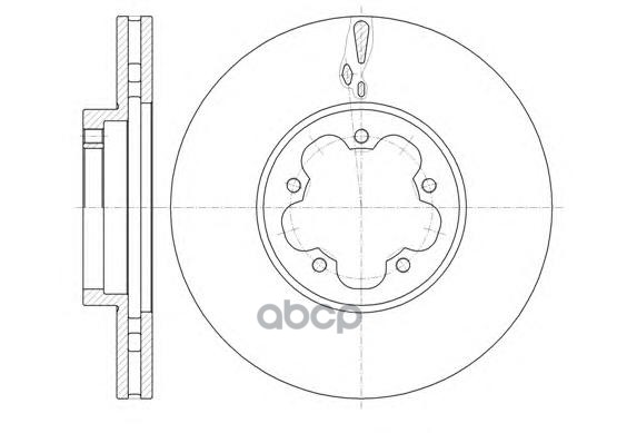 Диск Торм. Ford Transit Road house арт. 6146010