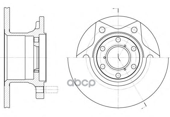 Диск Тормозной Ar 8  Iveco Daily Road house арт. 624200