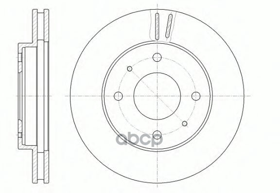 Диск Тормозной Road house арт. 639410