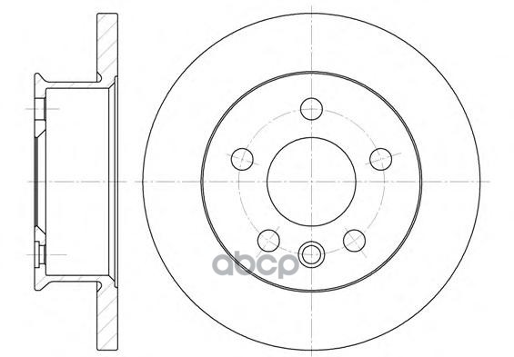 Диск Тормозной Road house арт. 641400