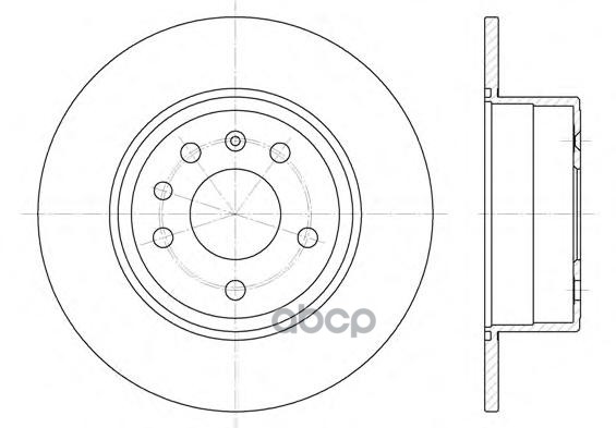 Диск Тормозной Road house арт. 648700