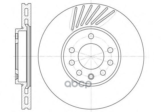 Диск Тормозной Vectra B  Saab 9-3  9-5 Road house арт. 649410