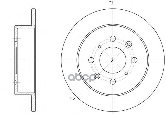 Диск Тормозной Road house арт. 652100