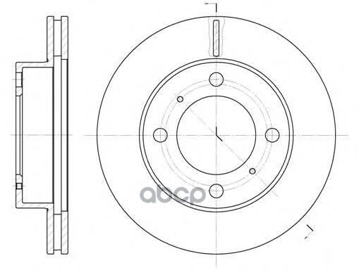 Диск Тормозной Road house арт. 653910
