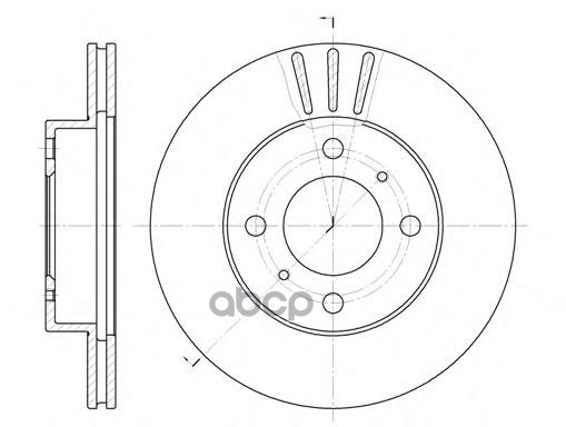 Диск Тормозной Road house арт. 655710