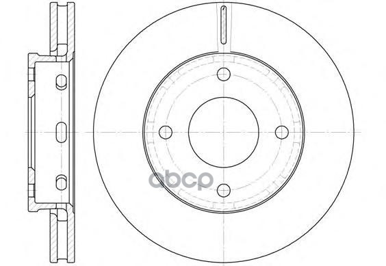 Диск Тормозной Road house арт. 668010