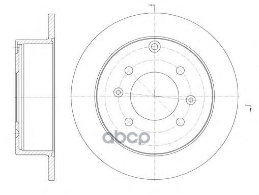 Диск тормозной Road house арт. 675700