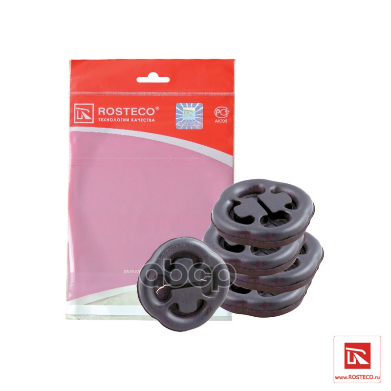 Ремкомплект Подвески Глушителя Ваз-2108-2109 'Пряник' (Уп. 5 Шт.) Rosteco арт. 20019