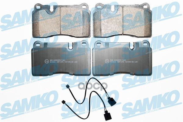 Колодки тормозные дисковые SAMKO арт. 5SP1376B