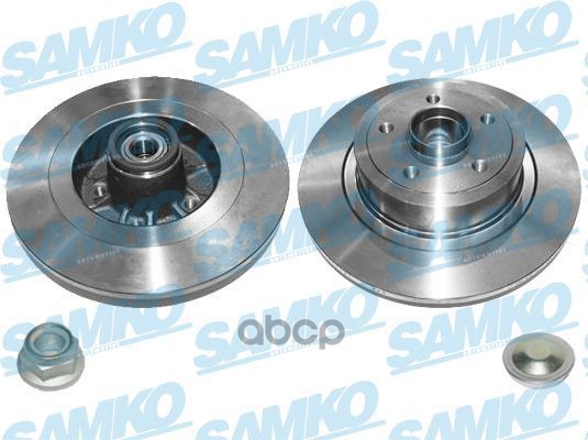 Диск тормозной SAMKO арт. R1048PCA