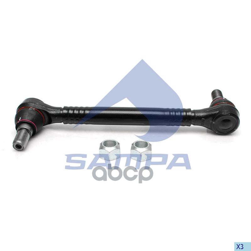 Тяга Стабилизатора L=380 Мм Volvo Fh12/16/Fm9/12 SAMPA арт. 097.861-01