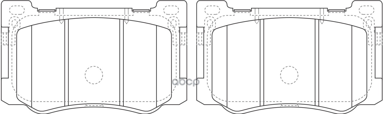 Колодки дисковые HYUNDAI Equus 3.8 13-14/ Genesis 3.8 14- BP11006 SB Nagamochi арт. BP11006