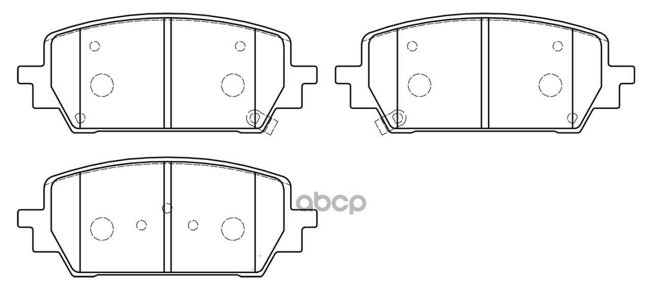 Колодки тормозные дисковые передние к-т Genesis G80 PJJ20 (2020-...) / Hyundai_Santa Cruz PNT21 (202 SB Nagamochi арт. bp11038