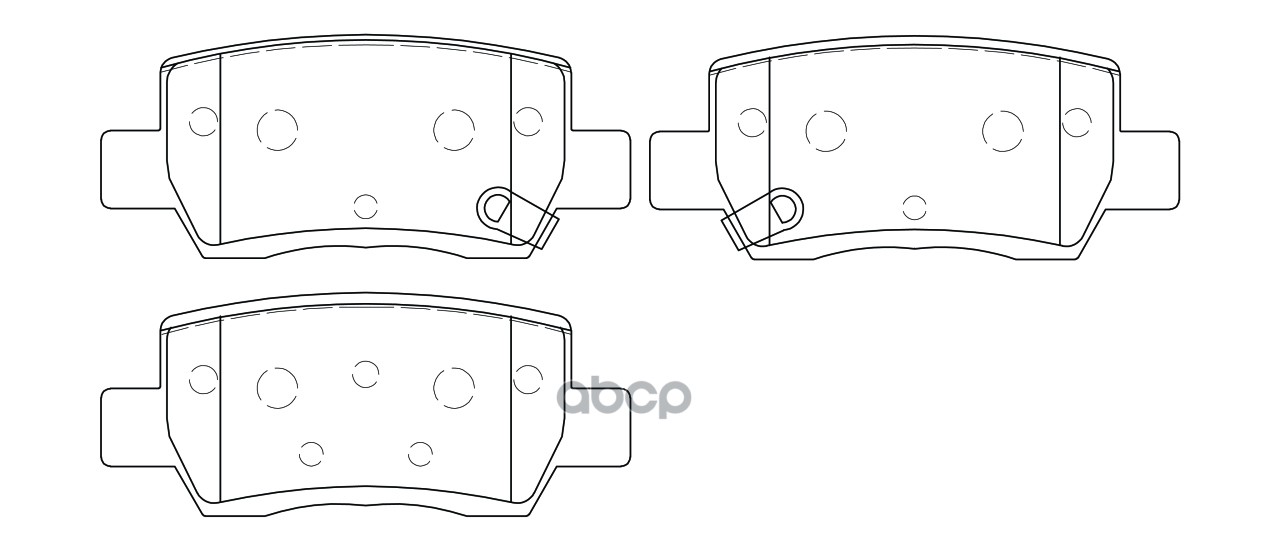 Колодки тормозные дисковые задние SB Nagamochi арт. BP11039