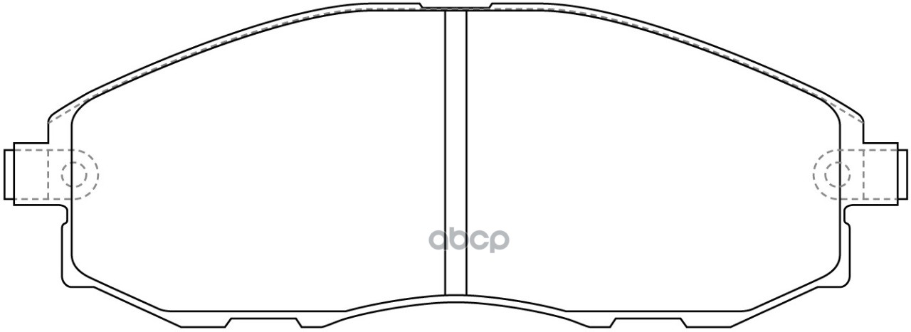 Колодки тормозные дисковые передние SB Nagamochi арт. BP11434