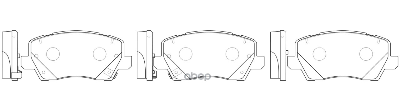 Колодки дисковые KIA Picanto 2017 BP13011 SB Nagamochi арт. BP13011