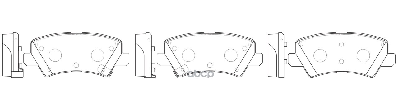 Колодки тормозные дисковые задние к-т KIA  Picanto 17 04.17~01.21 PG617 RHD   Eng: 1.2L G4LA SB Nagamochi арт. bp13012