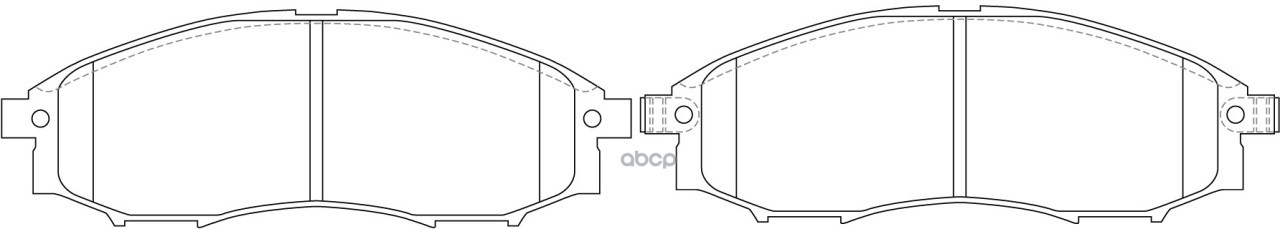 Колодки тормозные дисковые передние SB Nagamochi арт. BP20372