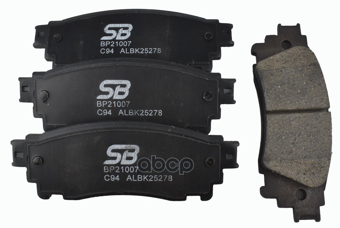 Колодки дисковые LEXUS NX 2.0 2014 - по LEXUS NX 2.5 2014 - по BP21007 SB Nagamochi арт. BP21007