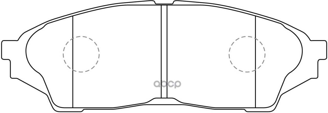 Колодки Дисковые To Crown Gs151 98-01, Mark2/Chaser/Cresta Sx100 98-01, Gx100 98-00, Lx100 98-99 Bp21434 SB Nagamochi арт. BP...