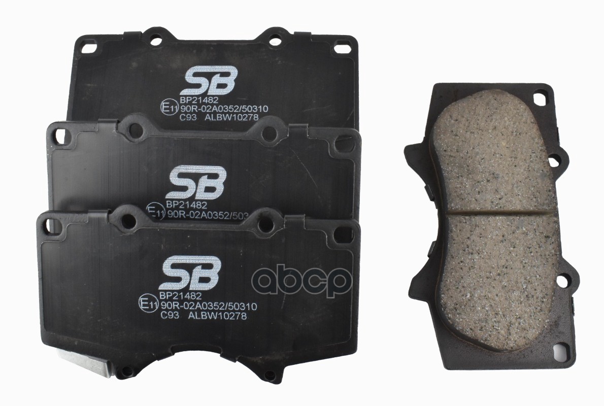 Колодки тормозные дисковые передние SB Nagamochi арт. BP21482