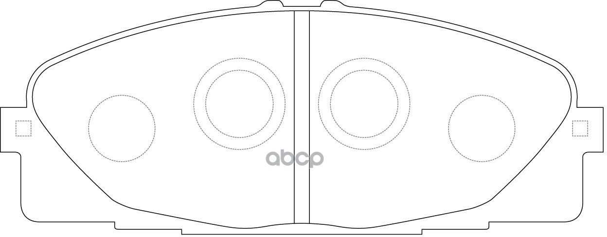Колодки тормозные дисковые передние к-т TOYOTA HIACE 2.7 2005 - по наст. время  TOYOTA HIACE 2.5 200 SB Nagamochi арт. bp21516