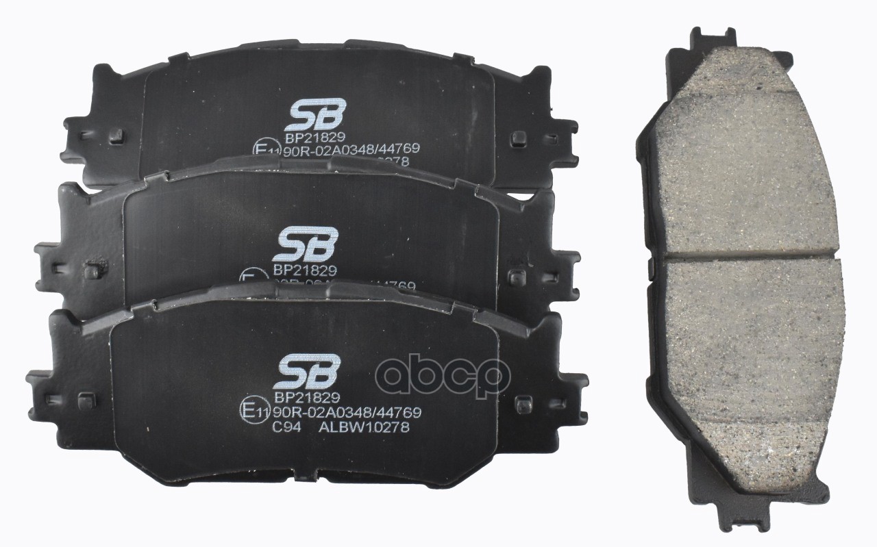 Колодки тормозные дисковые передние к-т LEXUS IS 2.5 2013 - по наст. время  LEXUS IS 2.5 2005 - 2013 SB Nagamochi арт. bp21829