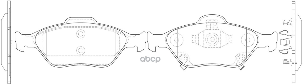 Колодки тормозные дисковые передние SB Nagamochi арт. BP21839