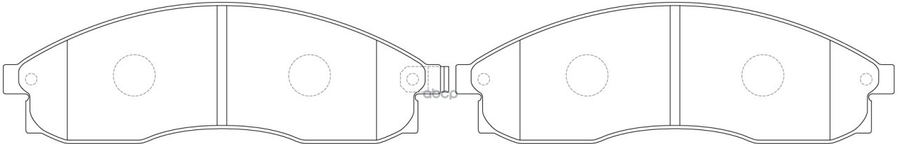 Колодки тормозные дисковые передние SB Nagamochi арт. BP22309