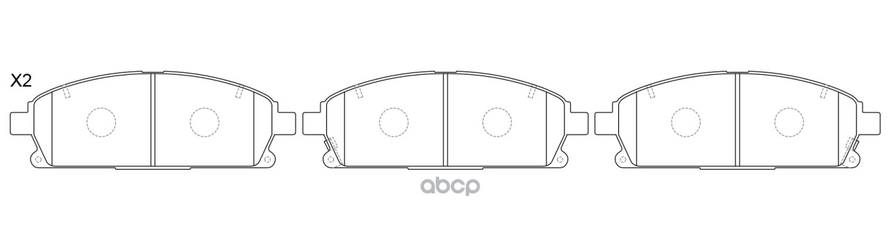 Колодки тормозные дисковые передние SB Nagamochi арт. BP22389