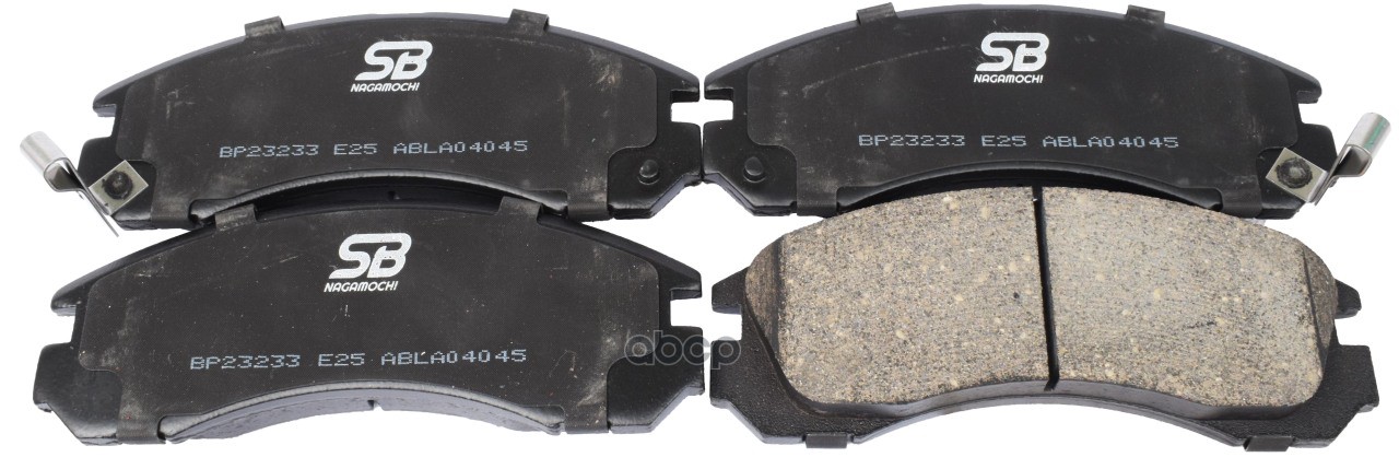 Колодки тормозные дисковые передние SB Nagamochi арт. BP23233