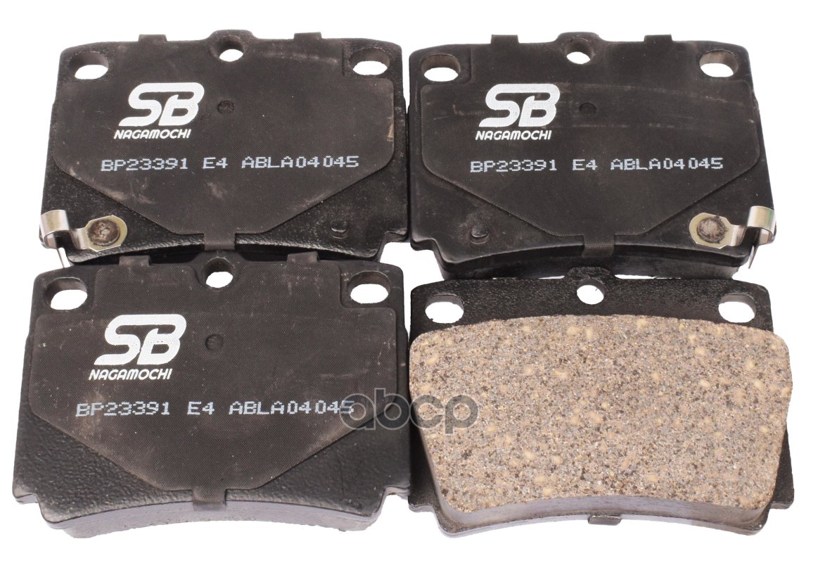 Колодки тормозные дисковые задние SB Nagamochi арт. BP23391
