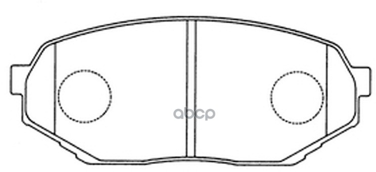 Колодки Тормозные Дисковые Передние Mitsubishi Pajero Junior 10.95-08.98  Pajero Mini 10.94-08.98 SB Nagamochi арт. bp23473