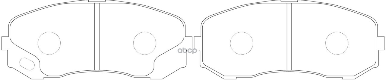 Колодки тормозные дисковые передние SB Nagamochi арт. BP23513