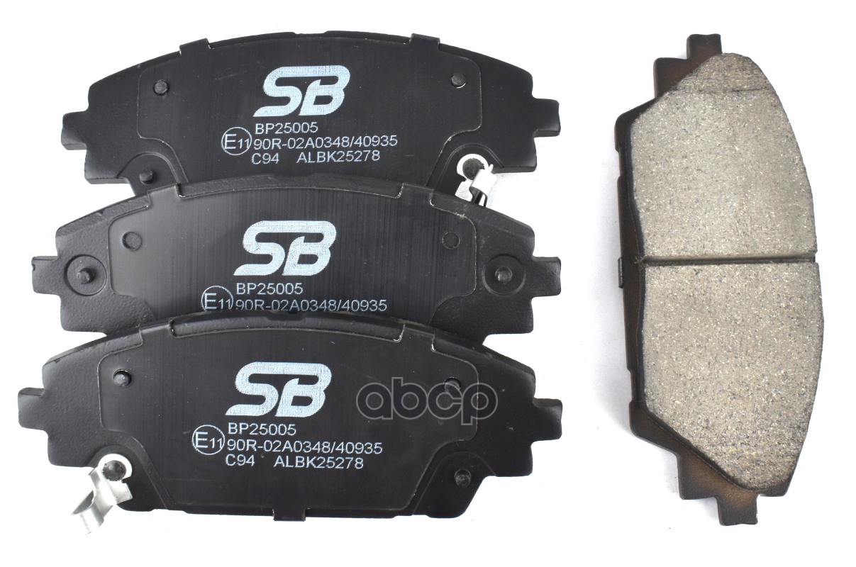 Колодки тормозные дисковые передние SB Nagamochi арт. BP25005